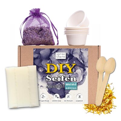 Make soap yourself, DIY set from spreetherm incl. 100% vegan curd soap, and much more. - HIGHLIGHTS: Natural ingredients, unscented
