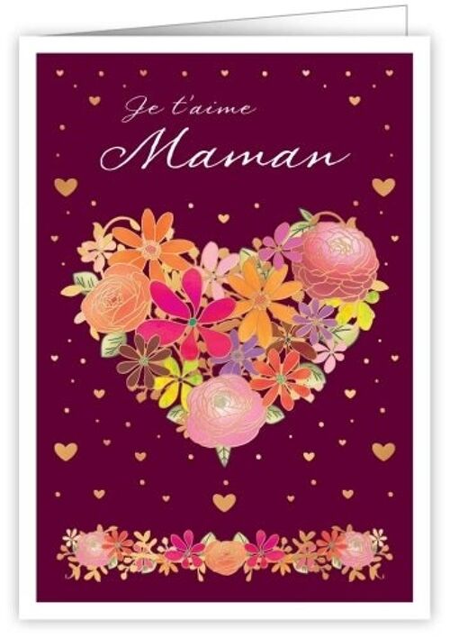 Je t'aime Maman (SKU: 3643FR)