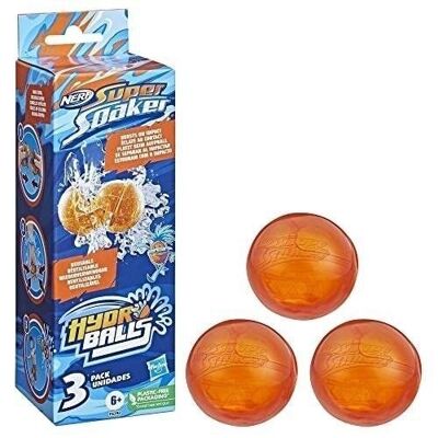 NERF SUPER SOAKER - HYDRO BALLS paquete de 3 bolas