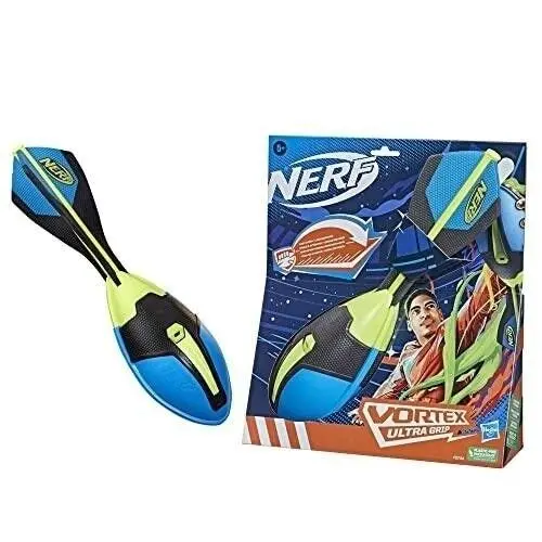 Ballon De Football NERF Mini Spiral Grip En Mousse Souple - 21,6 Cm, Pour Enfants, Jeu Intérieur/extérieur