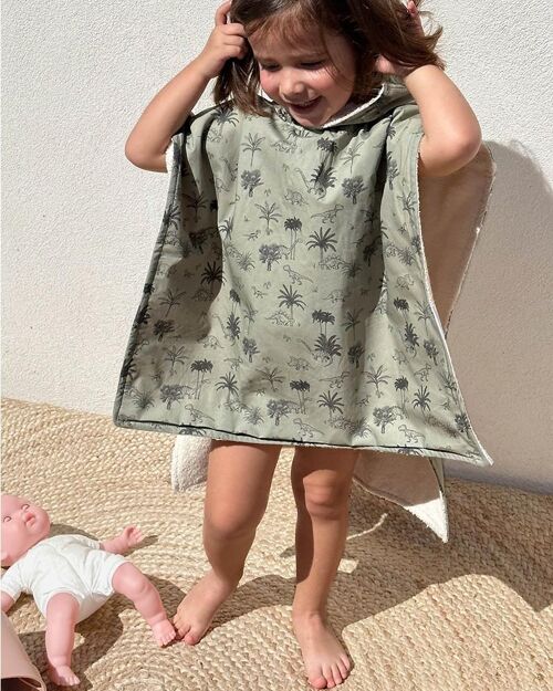 Poncho de bain Baby T-rex - TEO