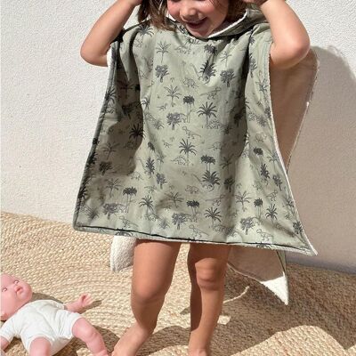 Poncho de baño para bebé T-rex - TEO