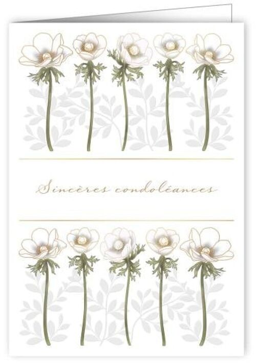 Sincéres condoléances (SKU: 0999FR)