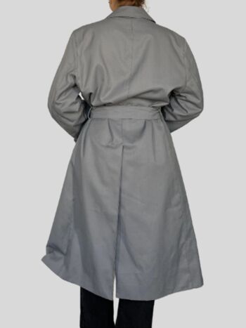TRENCH LONG GRIS 3