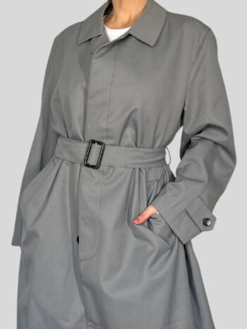 TRENCH LONG GRIS 6
