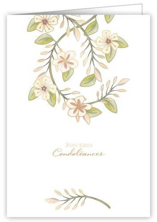 Sincéres condoléances (SKU: 0995FR)