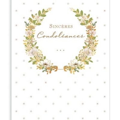 Sincere condoglianze (SKU: 0988FR)