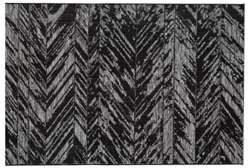 Tapis Evora Noir 120 x 170 - 7555079000 1