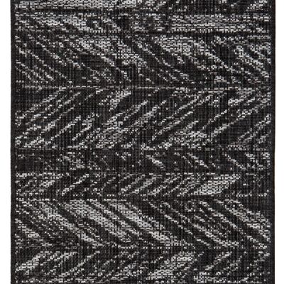 Teppich Evora Schwarz 60 x 110 - 7562079000