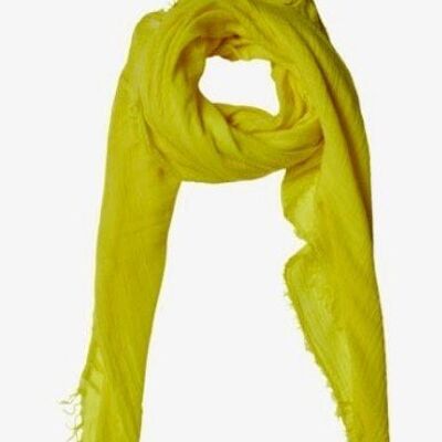 St-Gervais Wool Scarf Yellow