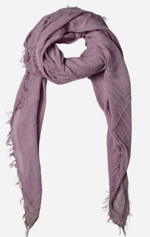 Echarpe Laine St-Gervais Mauve