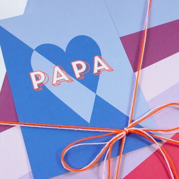 Carte postale Papa 4