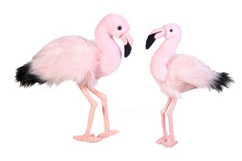 Peluche flamant rose 20cm