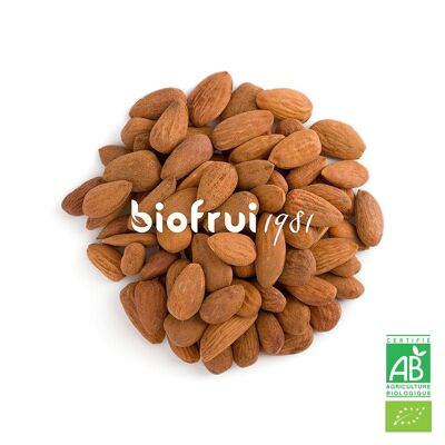 Almendra española ecológica tostada completa | Saco a granel 5 kg