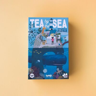 Tea by the sea puzzle by Londji: imagination and observation