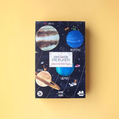 Discover the planets puzzle by Londji: the solar system puzzle