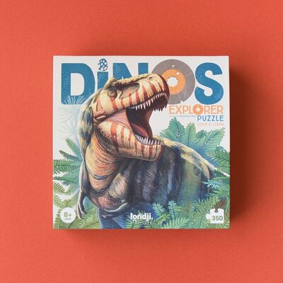 Dinos Explorer puzzle by Londji: the world of dinosaurs puzzle