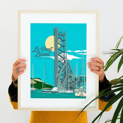 Poster Pont Levant, La Seyne sur Mer