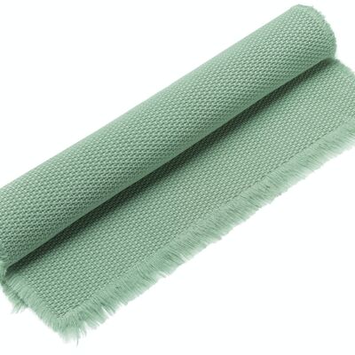 Tapis de bain uni Elly Opaline 54 x 64 - 2367820000