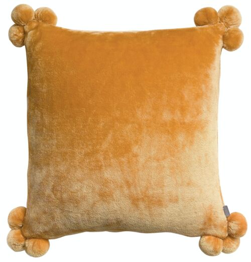 Coussin Tender pompons Ocre 45 x 45 - 3912044000