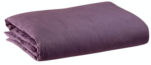 Housse de couette stonewashed Zeff Raisin 240 x 220 - 7662050000