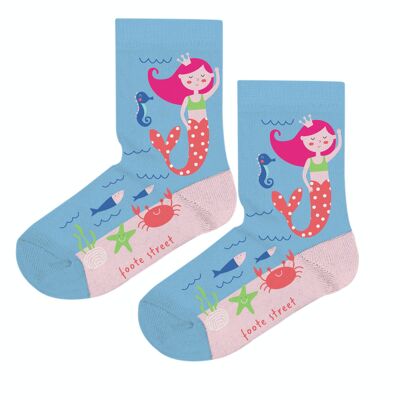 WS Toddler Chaussettes Sirène
