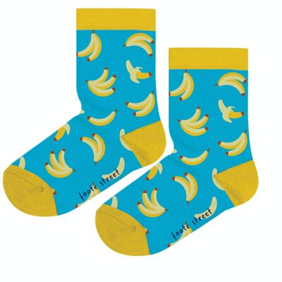 WS Toddler Chaussettes Bananes