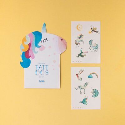 Unicorn Tattoos by Londji: 10 awesome unicorn decals