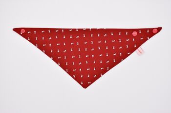 Bandana pour chien Blaamle Rouge XS