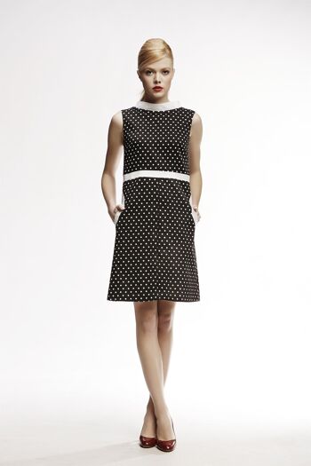 Robe Audrey à pois 3