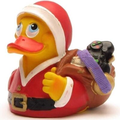 Canard en caoutchouc Lanco Père Noël - canard en caoutchouc