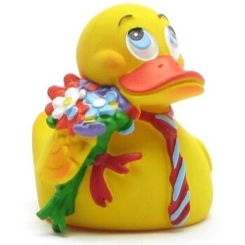 Canard en caoutchouc Lanco Flower Duck 1