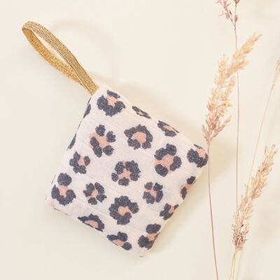 Leopard handkerchief - Made in France