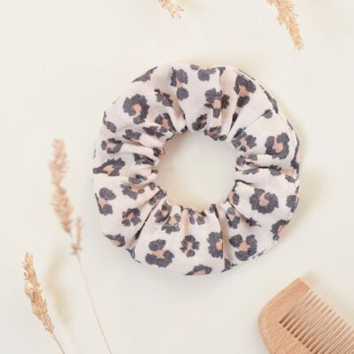 Leopard Scrunchie - Made in France