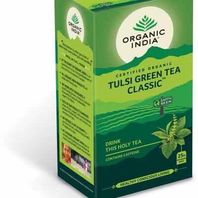 Organic India Tulsi Green Tea Classic