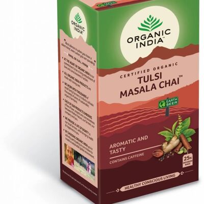 Chaï Tulsi Masala biologique de l'Inde