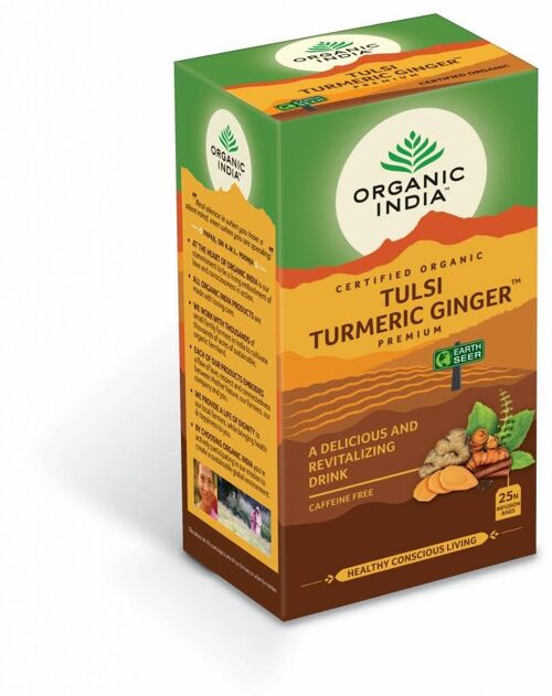 Organic India Tulsi Turmeric Ginger Premium