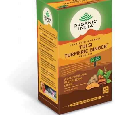 Organic India Tulsi Curcuma Ginger Premium