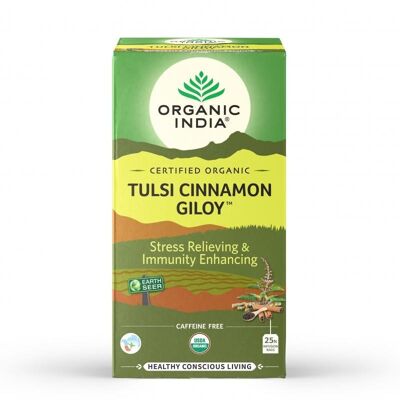 Organic India Tulsi Cinnamon Giloy