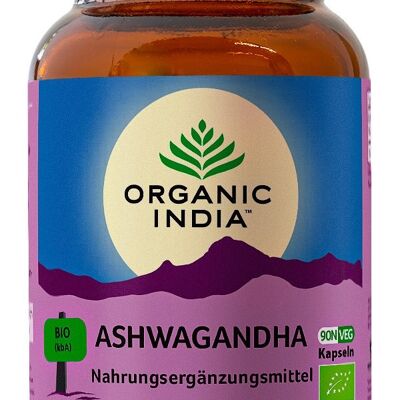 Kapseln d'Ashwagandha d'Inde biologique