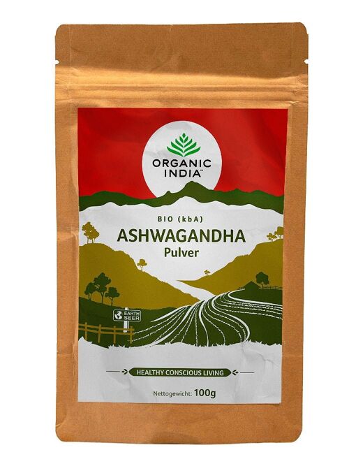 Organic India Ashwagandha Pulver