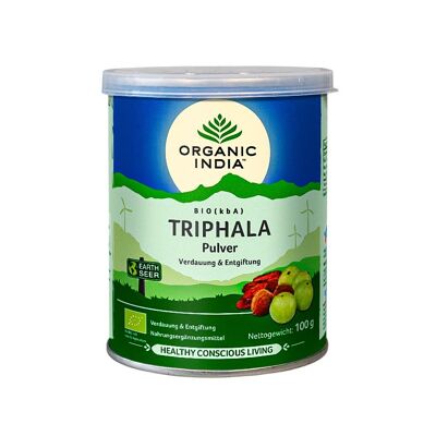 Pulver orgánico de Triphala de la India
