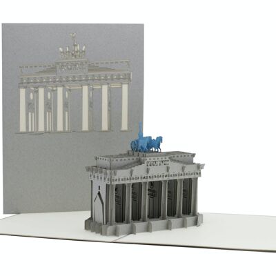 Brandenburg Gate Berlin pop up card