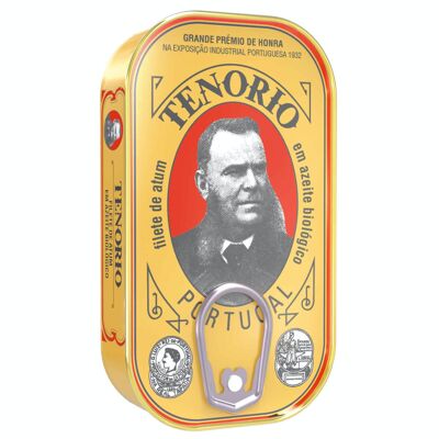 Tenorio tuna fillets in organic olive oil 120g | canned fish