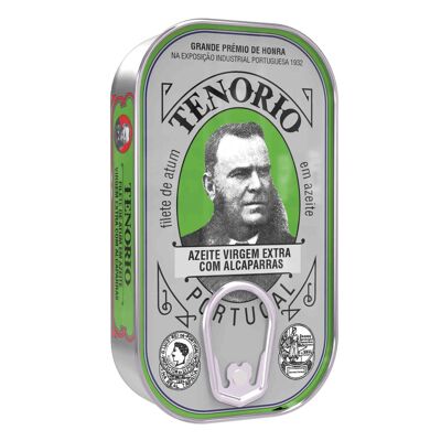 Tenorio tuna fillets in olive oil with capers 120g | canned fish