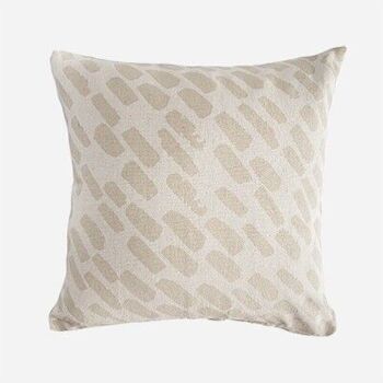 Housse de coussin en coton imprimé M/Cash