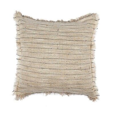 Housse de coussin corde-coton M/Haira