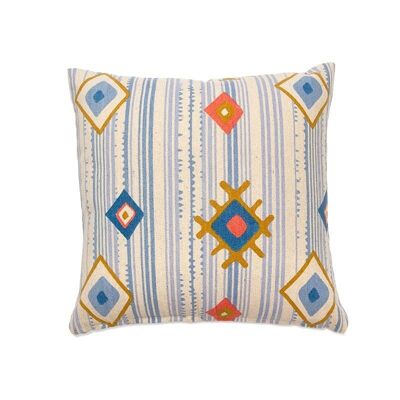 Printed cotton cushion cover M/Rush