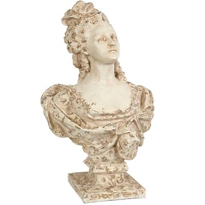 MARIE ANTOINETTE RESIN BUST HM192324