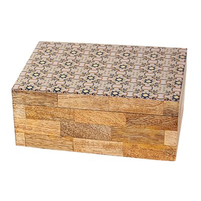 CAJA MADERA/ RESINA HM312302